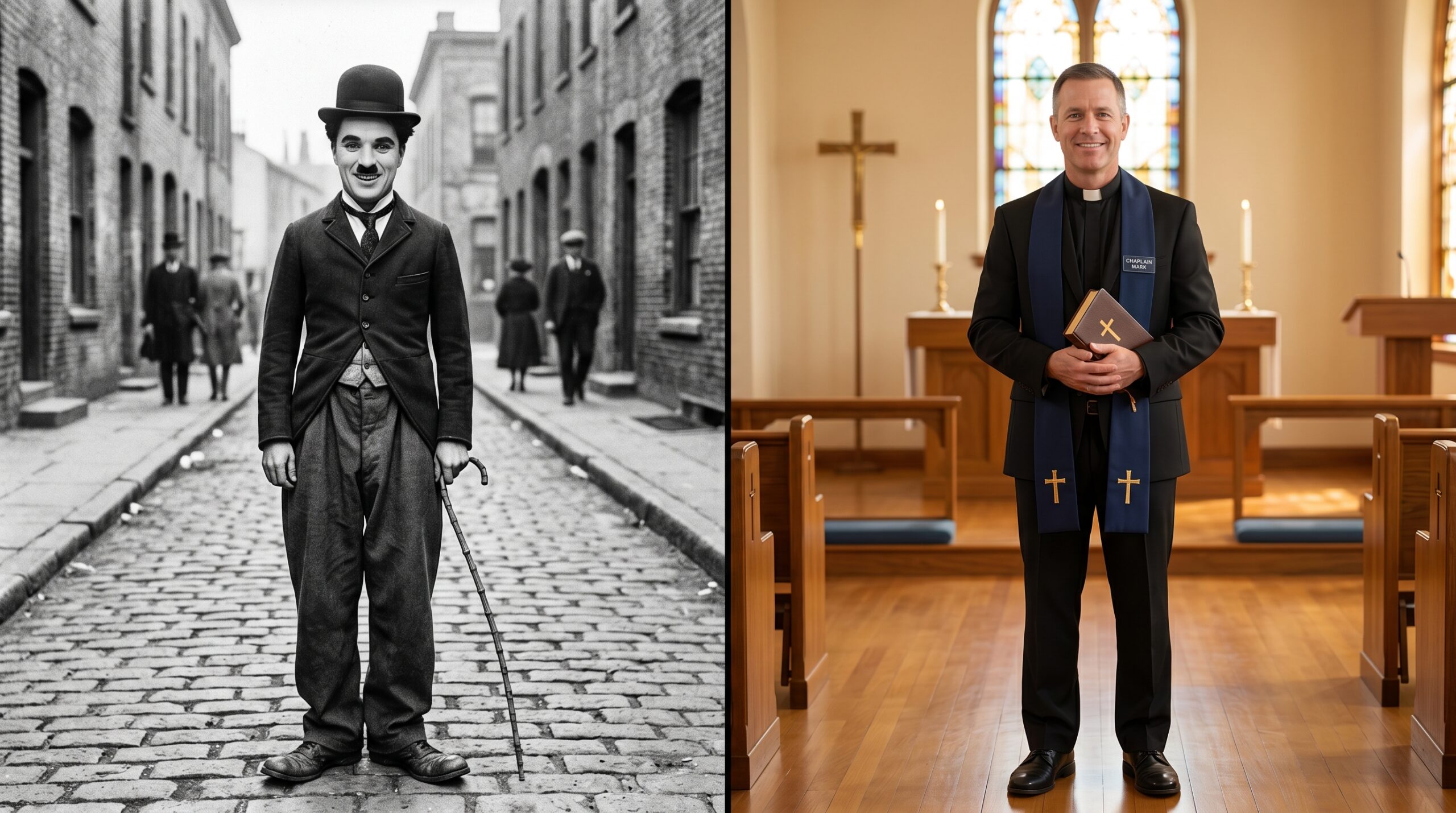 chaplin or chaplain