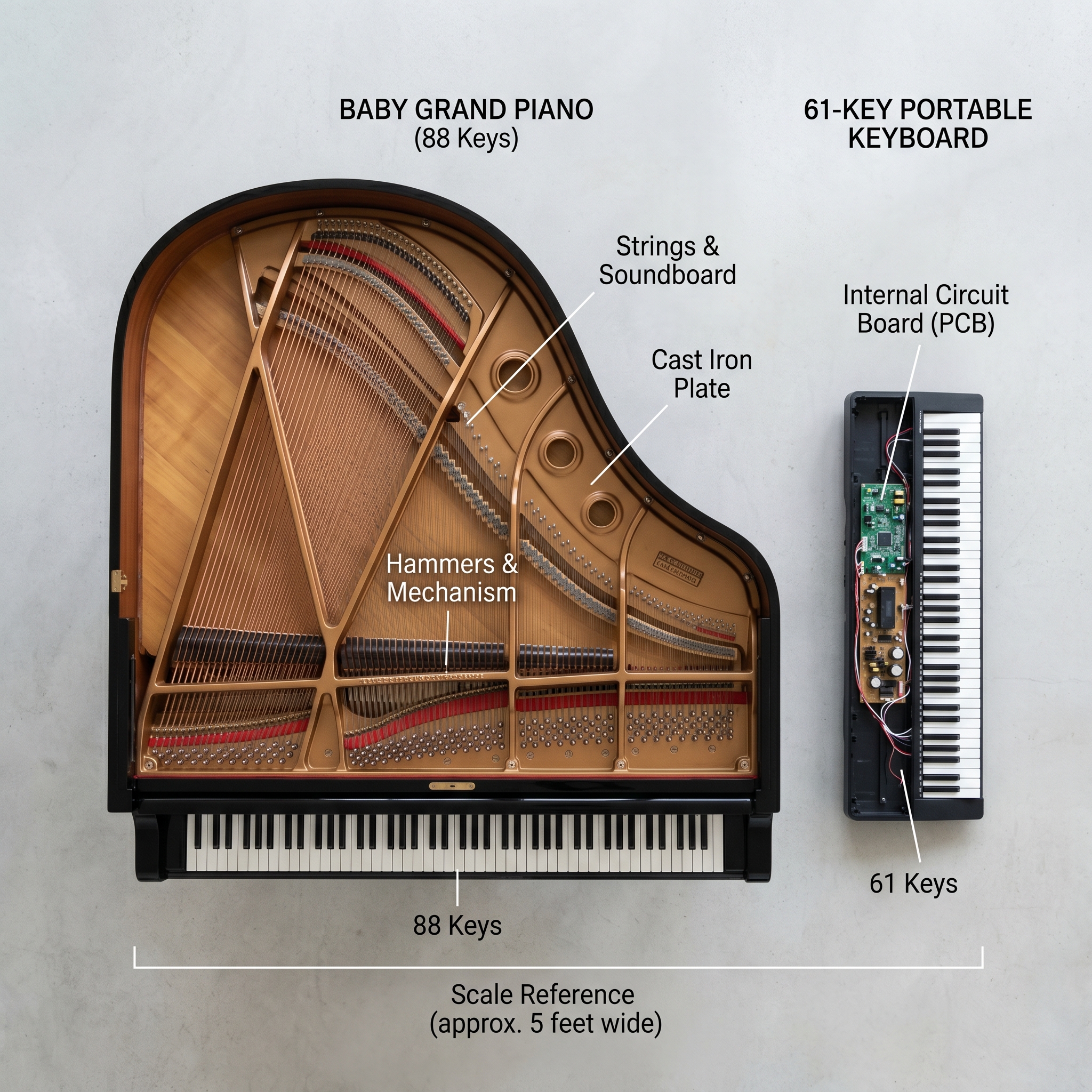 piano or keyboard