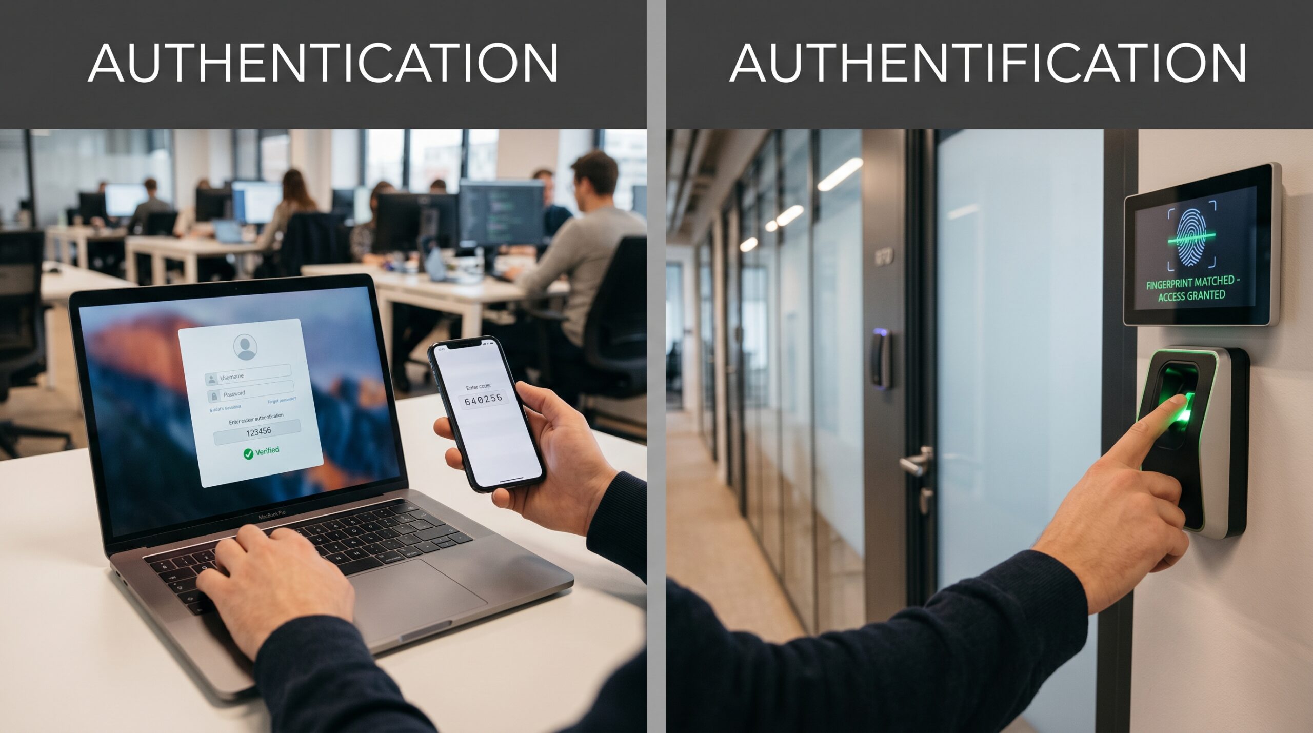authentication or authentification