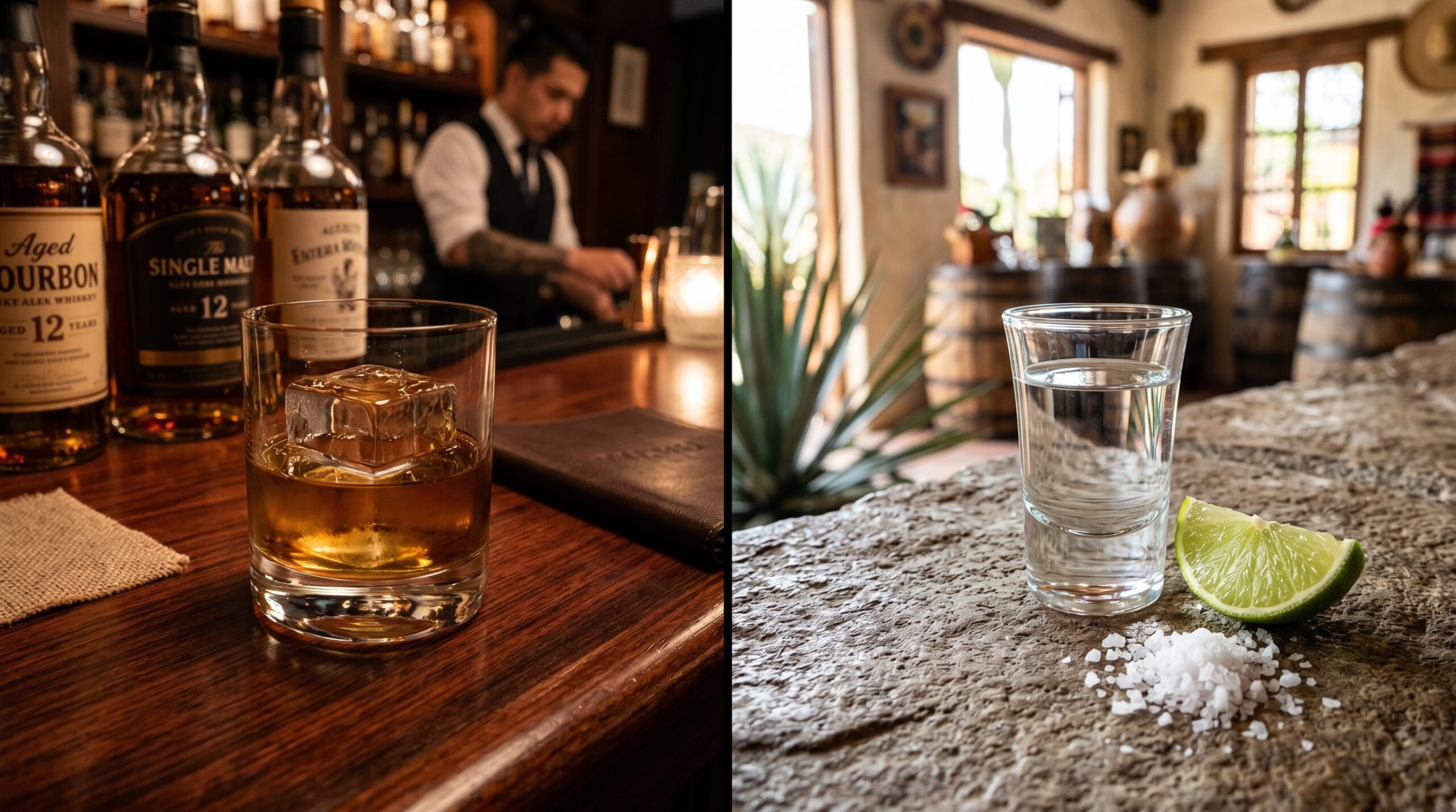 whiskey or tequila