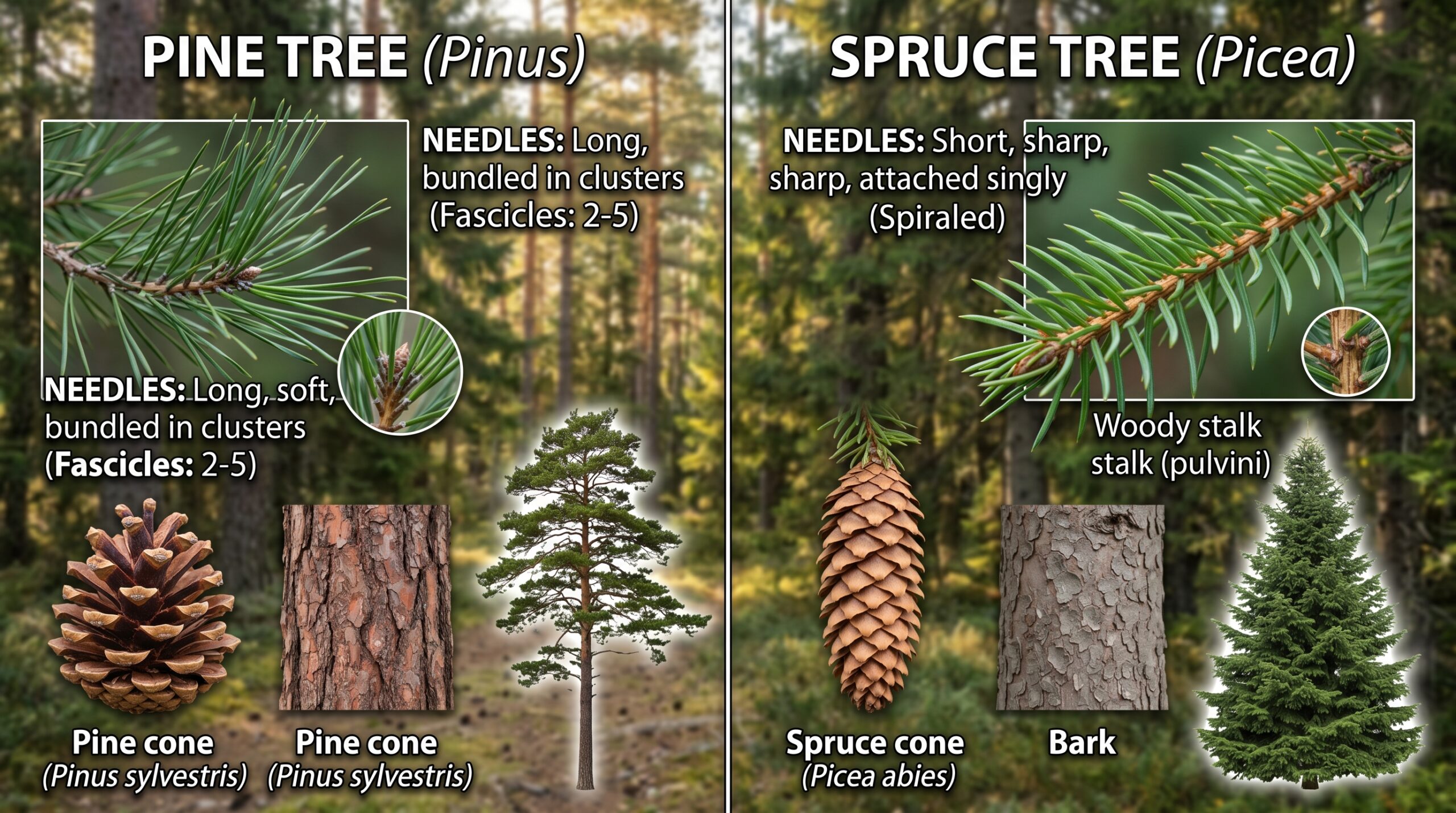 pine or spruce