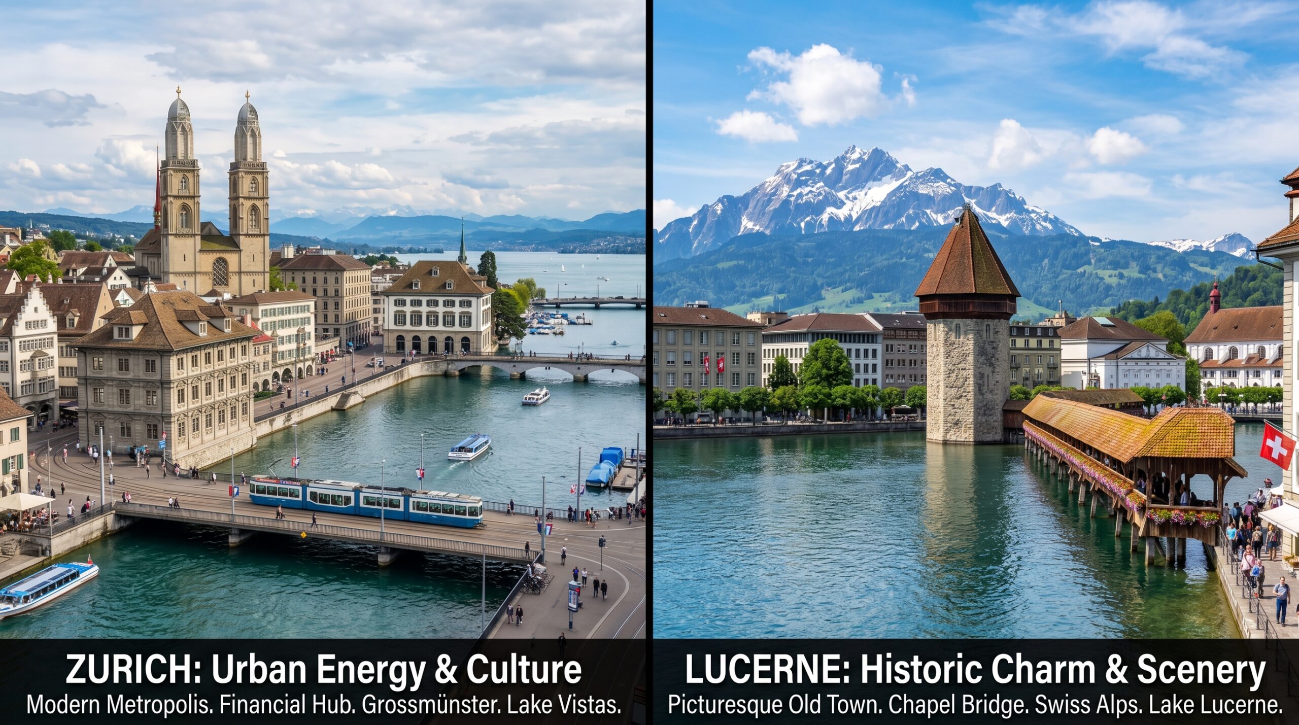 zurich or lucerne 