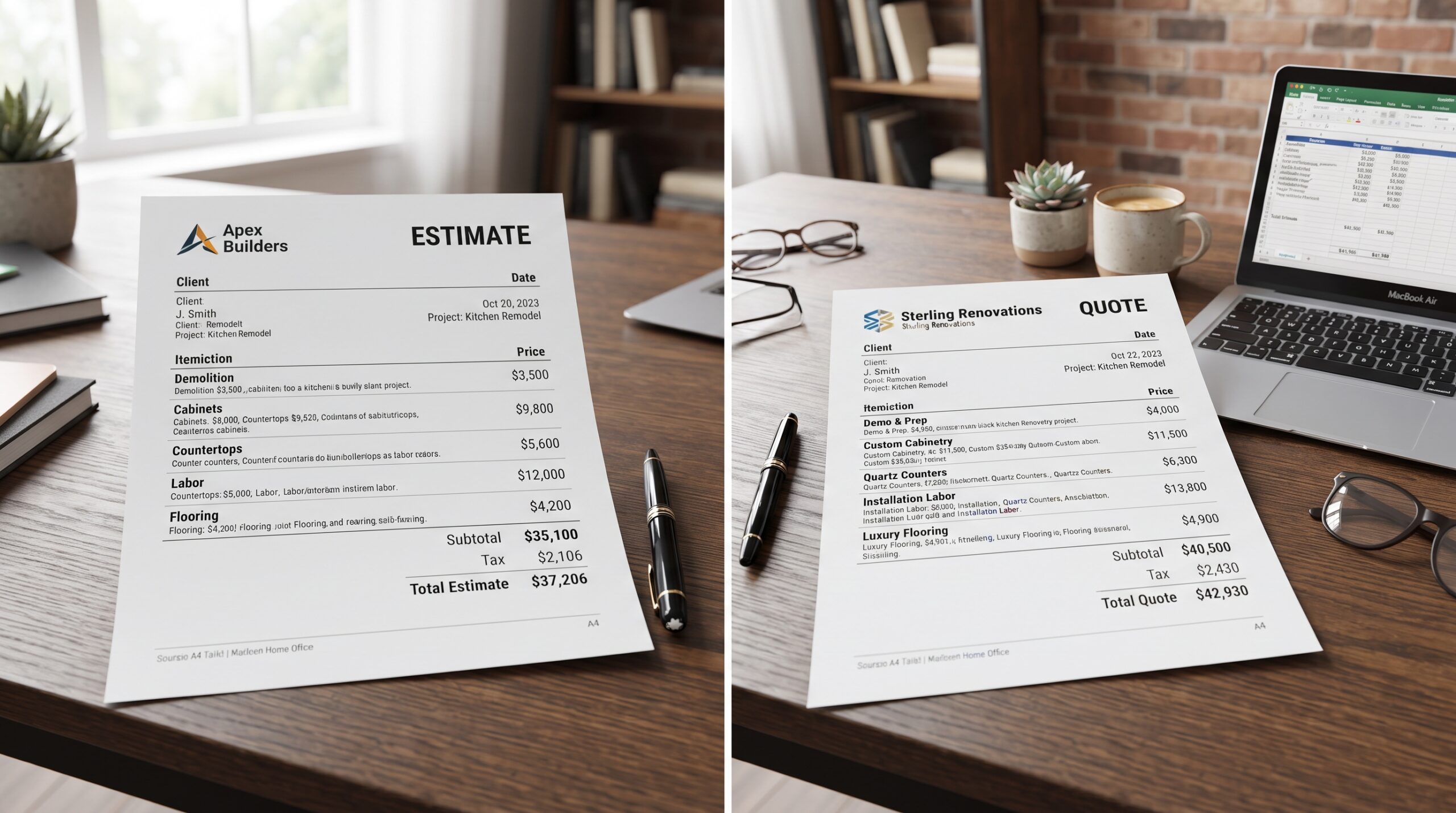 estimate or quote