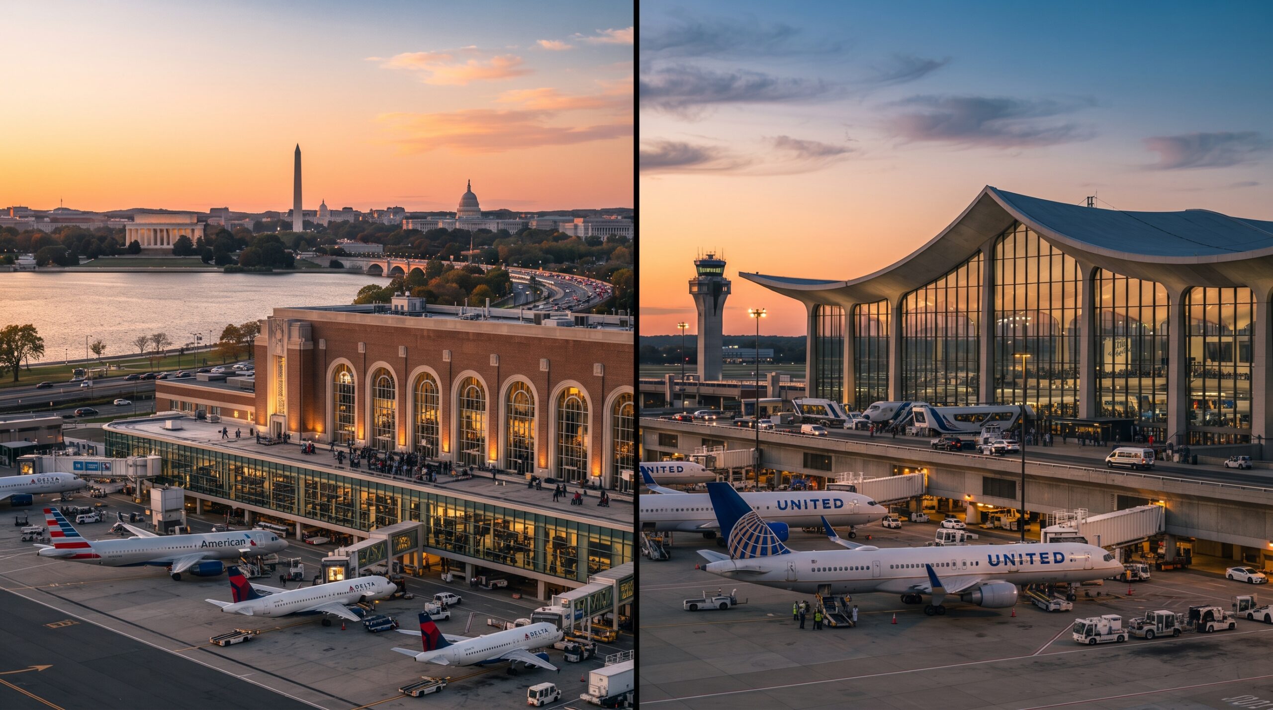 reagan or dulles 