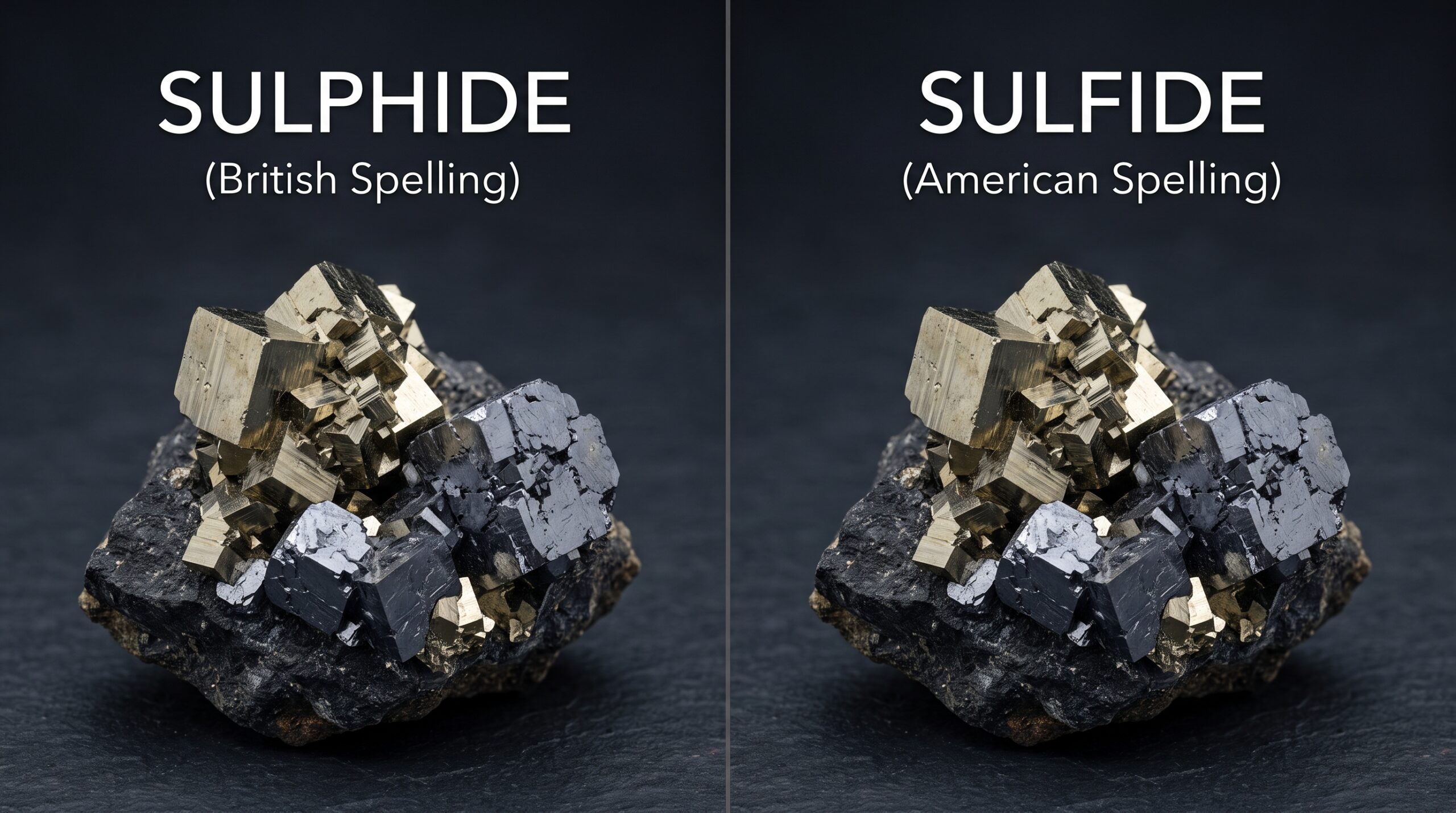 sulphide or sulfide 