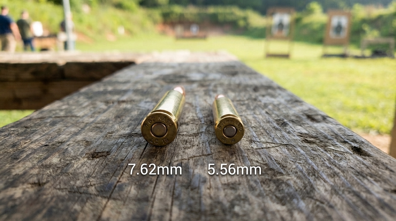 7.62 or 5.56 cartridge terminology comparison