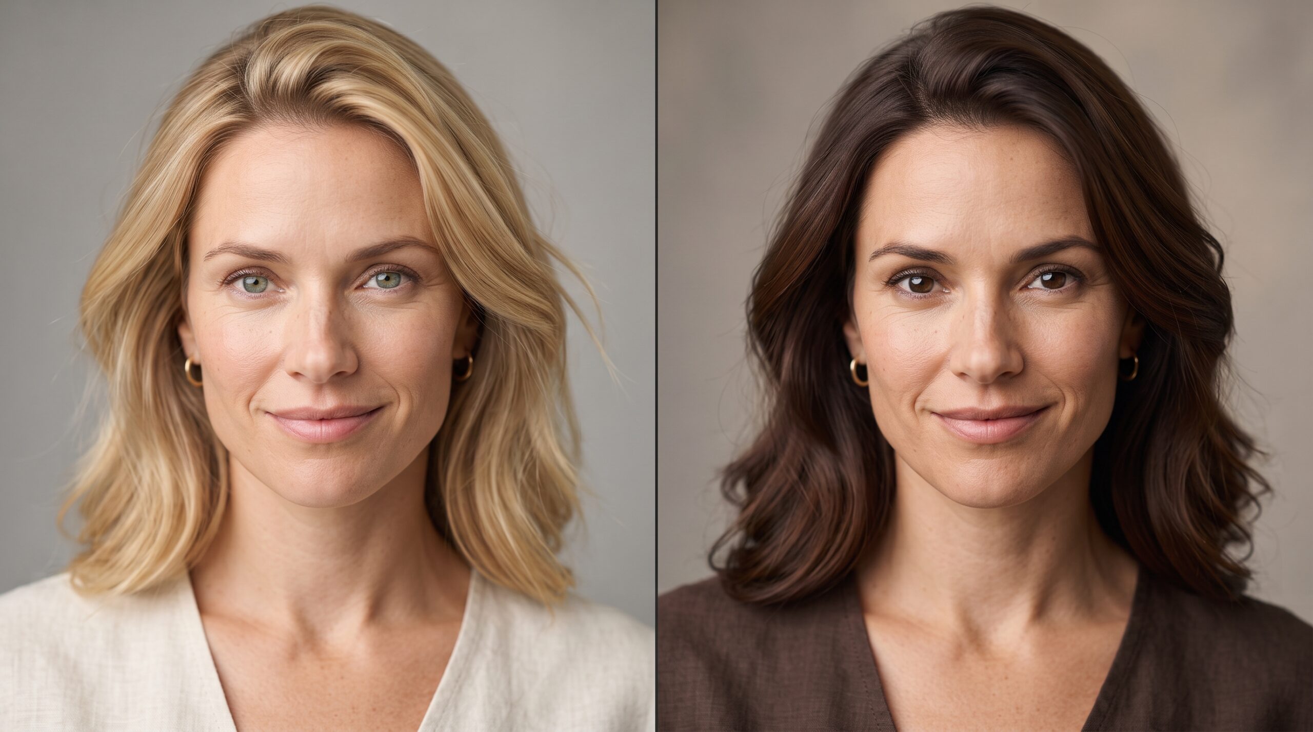 blond or brunette