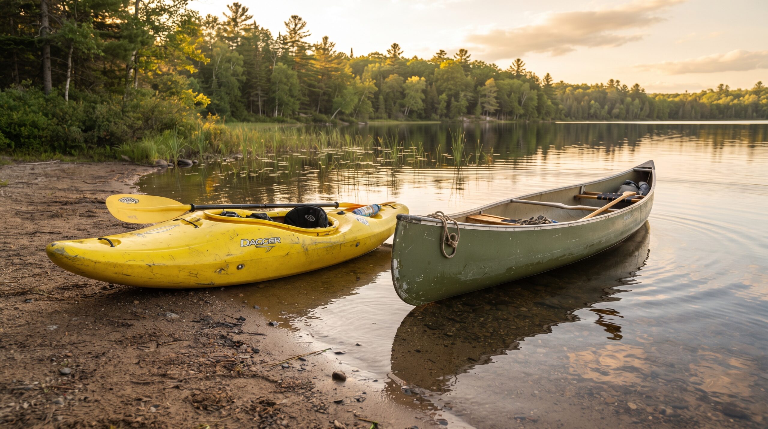 kayaking or canoeing comparison