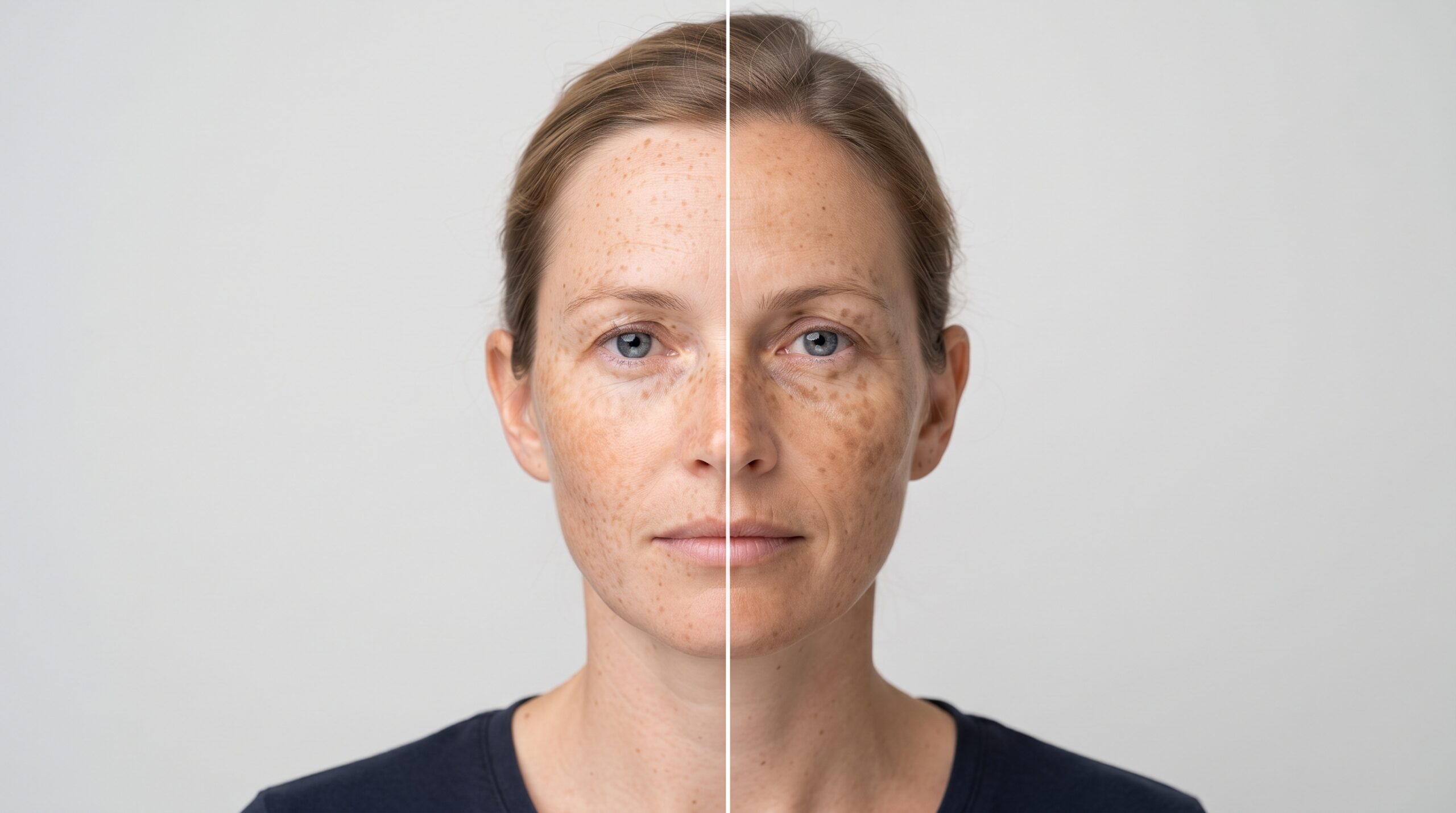 sunspots or freckles comparison