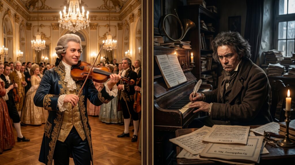 mozart or beethoven
