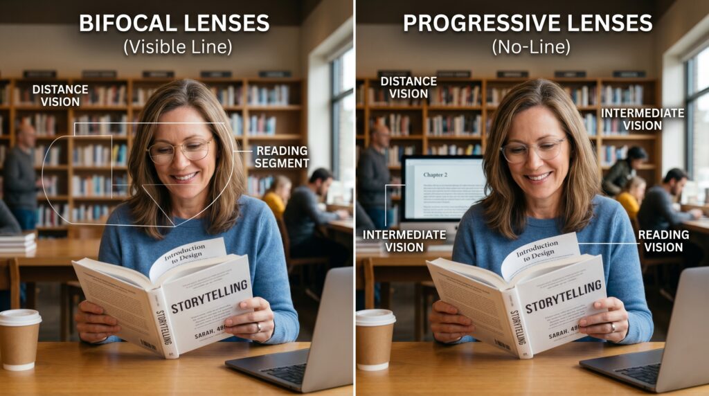 progressive or bifocal