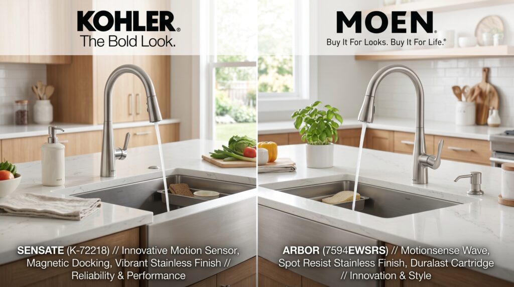 kohler or moen