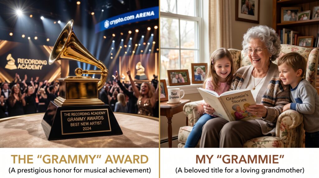 grammy or grammie