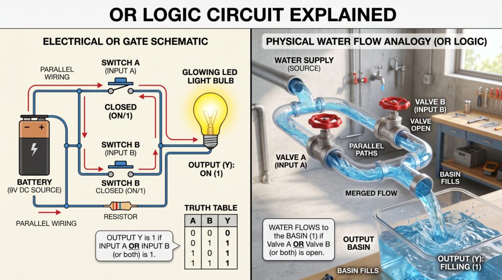 OR Circuit Explained