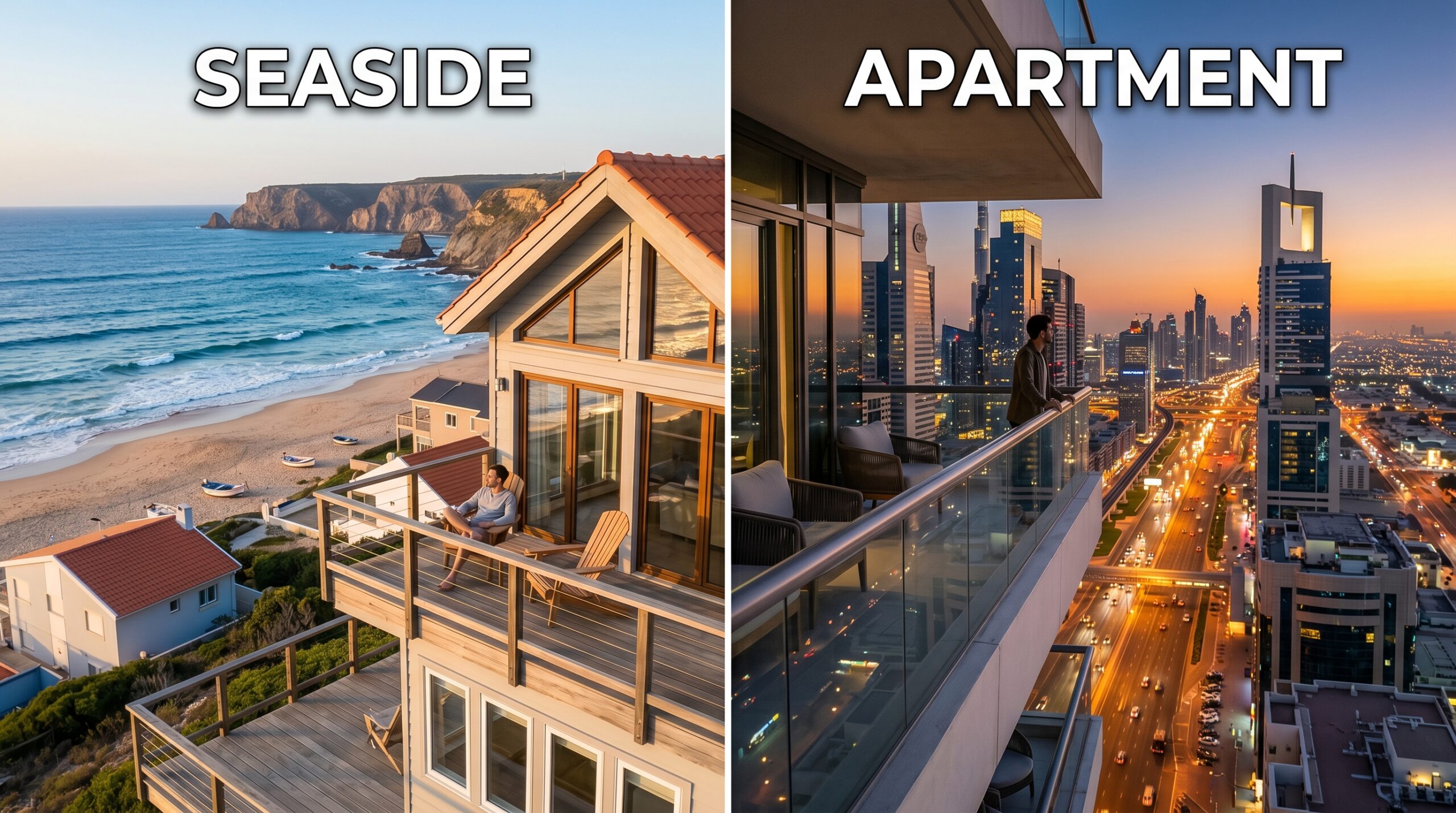 Seaside or Apartments