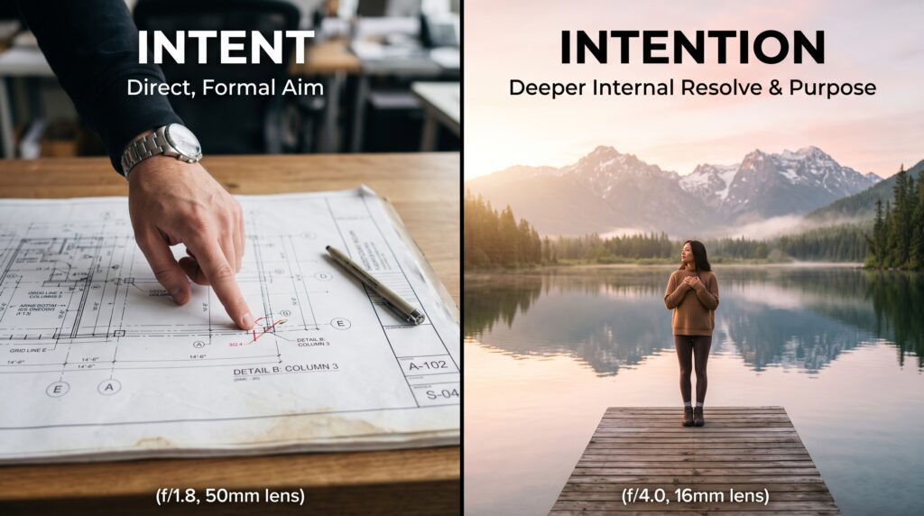 intent or intention