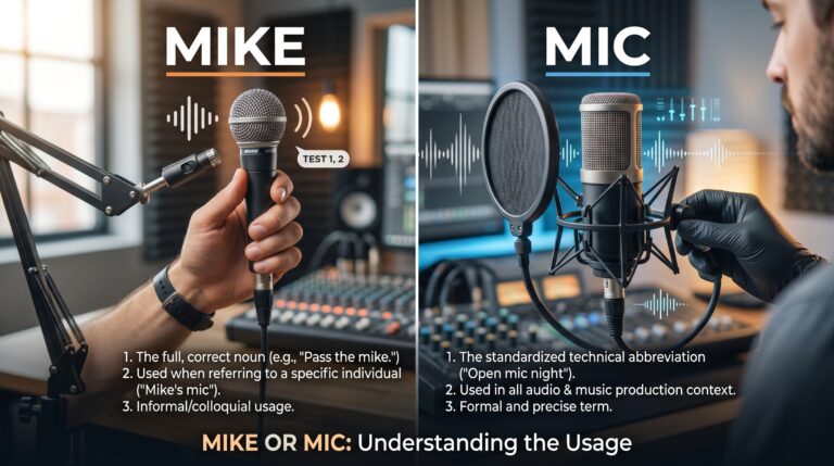 mike or mic