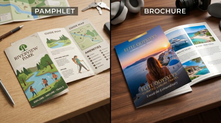 pamphlet or brochure