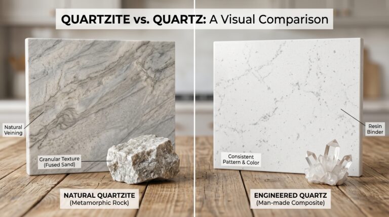 quartzite or quartz