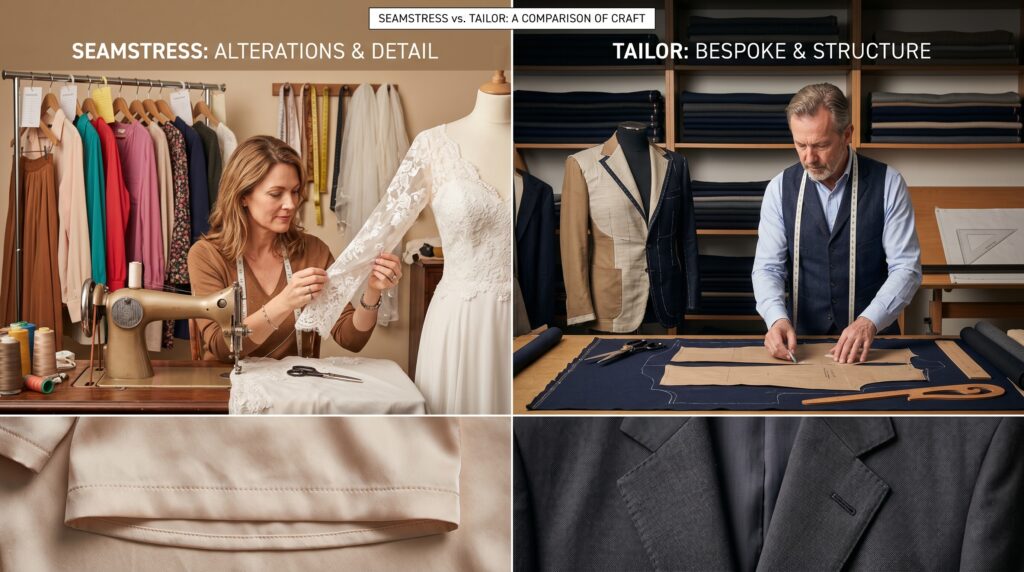 seamstress or tailor