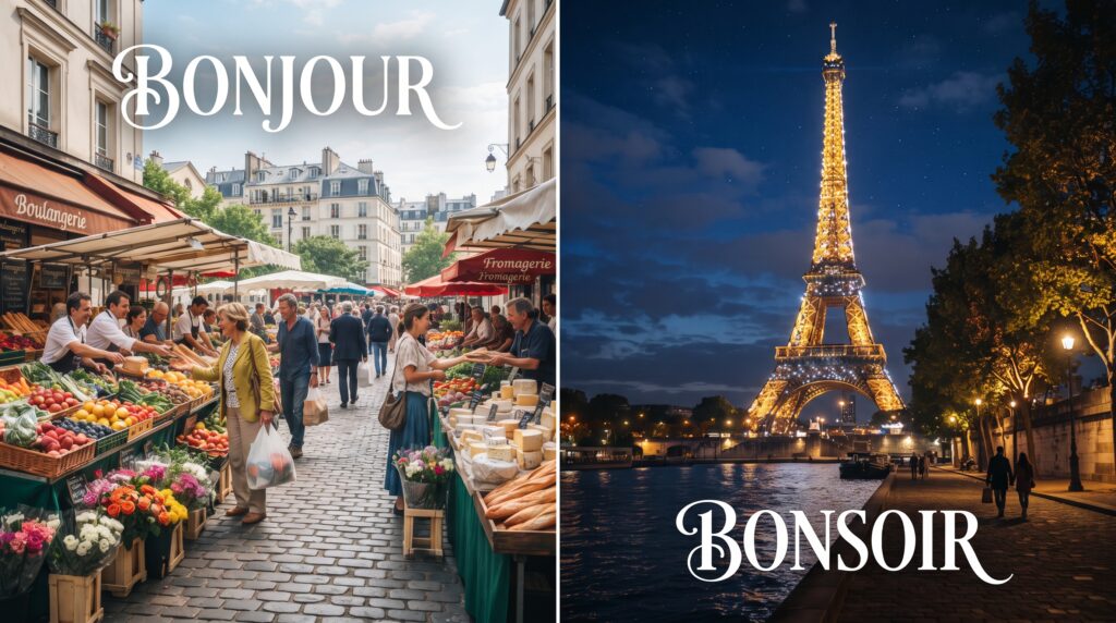 bonjour or bonsoir