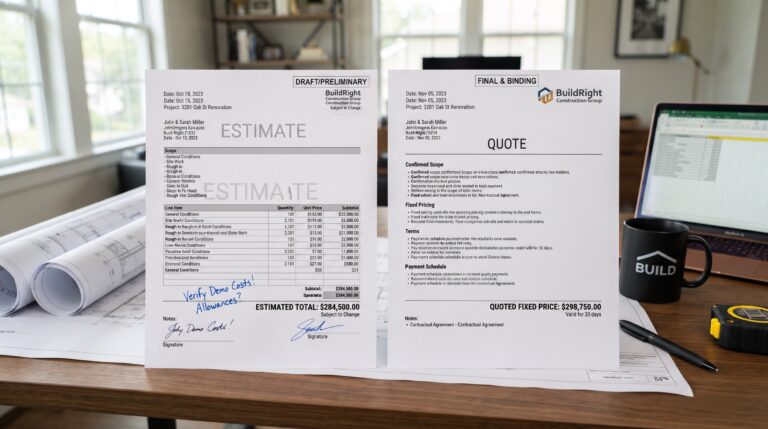 Estimate or Quote