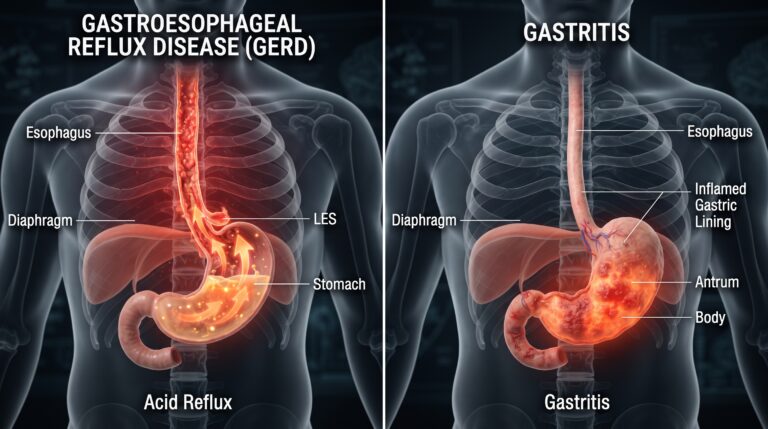 gerd or gastritis
