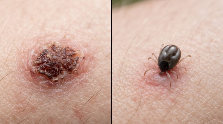 scab or tick