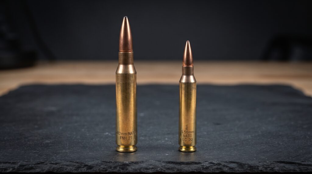 7.62 or 5.56 cartridge terminology comparison