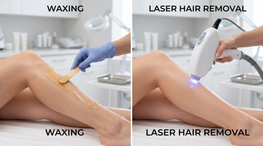 Wax or Laser