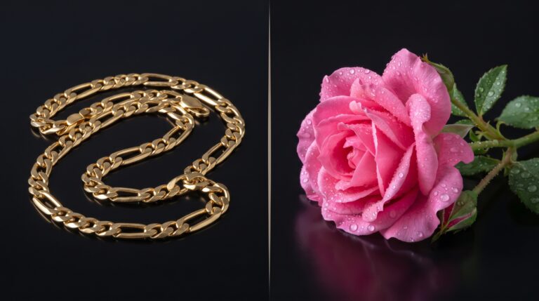 chaine or rose rose gold chain jewelry