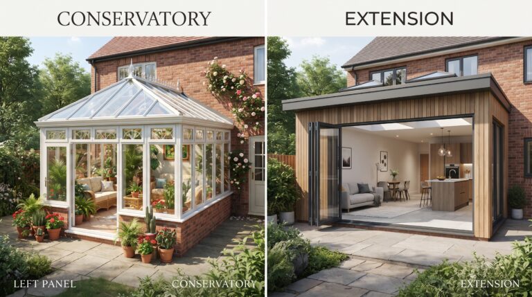 conservatory or extension