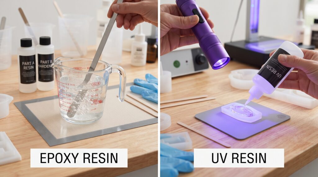 epoxy or resin