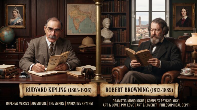 kipling or browning