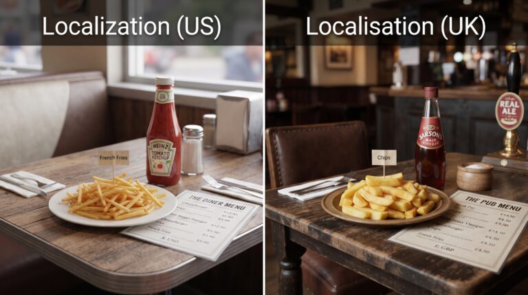 localization or localisation