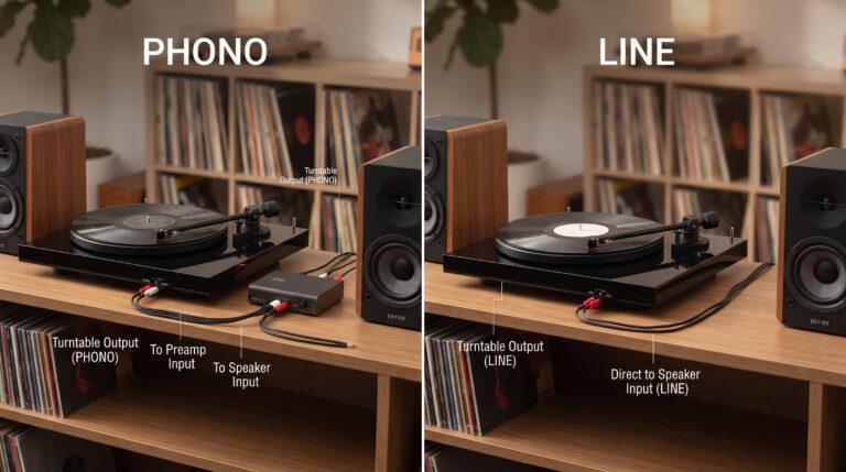 phono or line comparison